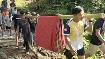 Ketuban Pecah di Jalan, Perjuangan Ibu Hamil di Polman Berakhir Memilukan Akibat Jalan Rusak Parah