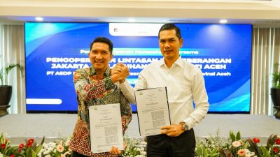 Bidik Rute Jakarta-Malahayati, ASDP-Pemprov Aceh Perkuat Jalur Strategis Logistik Barat Indonesia