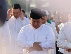 Tak di Indonesia, Ini Lokasi Presiden Prabowo Bakal Salat Idul Adha