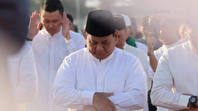 Tak di Indonesia, Ini Lokasi Presiden Prabowo Bakal Salat Idul Adha