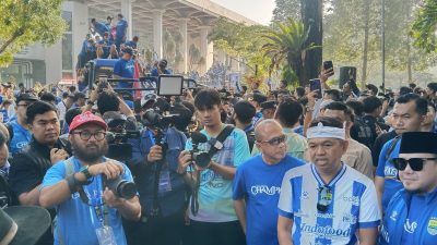 Guyur Persib Rp 1 Miliar, Dedi Mulyadi Lempar Jargon Kocak: Nggak Boleh Buat Kawin Lagi!