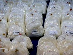 Polisi Gagalkan Peredaran Sabu 32 Kilogram Jaringan Malaysia