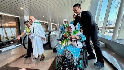 Sambut 200 Ribu Jemaah Haji Mulai Besok, InJourney Airports Siapkan Layanan Prioritas Lansia dan Disabilitas