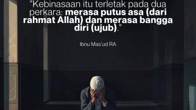 Kebinasaan Itu Terletak Pada Dua Perkara