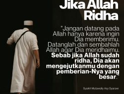 Jika Allah Ridha