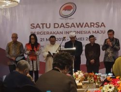Satu Dekade Pergerakan Indonesia Maju, 3K: Kemanusiaan, Kemajemukan, dan Kebersamaan