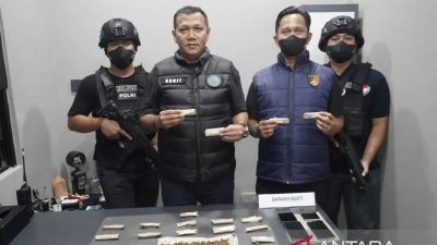 Polisi Gagalkan Peredaran Ganja dalam Drum Pakan Ikan di Tangerang