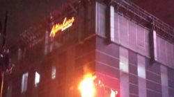 Seorang Karyawan Terluka dalam Kebakaran Kedai Kopi Poins Square Mall