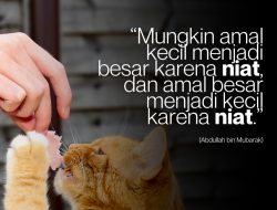 Amal Kecil Dan Amal Besar