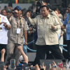 Momen Lucu May Day di Monas: Mayor Teddy Curi Perhatian, Prabowo Beri Celetukan Menohok
