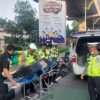 Kecelakaan Hari Ini di Jakarta Selatan, Motor Hilang Kendali, Korban Terkapar