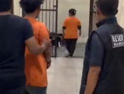 Tangis Histeris Sang Anak Pecah Saat Polisi Ringkus IRT Pemilik 3 Kg Ganja di Tapsel