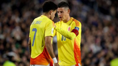 Duet James Rodriguez dan Luis Diaz Jadi Andalan Timnas Kolombia di Piala Dunia 2026
