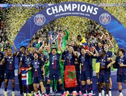 Final UCL Mencekam: Lewat Drama Tos-tosan, PSG Paksa Arsenal Gigit Jari di Puskas Arena