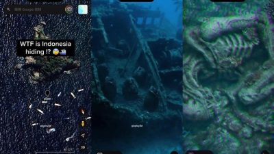 Geger Penampakan ‘Alien’ Xenomorph di Dasar Laut Bali, Ternyata Ini Fakta Sebenarnya!