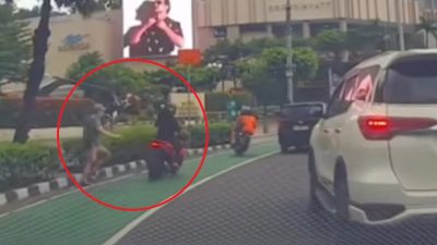 Viral Video Turis Italia Jadi Korban Jambret di Bundaran HI, Polisi: Pelaku Sedang Kami Buru!