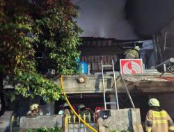 Gulkarmat Taksir Kerugian Kebakaran Rumah di Pademangan Rp1 Miliar