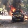 Amuk Massa di Huamual Maluku Dipicu Kasus Pelecehan, Kendaraan Dinas Polisi Jadi Sasaran