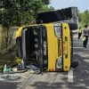 Horor di Jalan Raya Baeler Bangkalan, Tabrakan Beruntun Libatkan Rombongan TK Telan Korban Jiwa