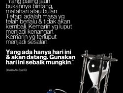 Gunakan Hari Ini Sebaik Mungkin