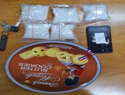 Polres Jakpus Ringkus Kurir Sabu di Kawasan Pasar Rebo