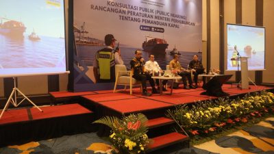 Tingkatkan Tata Kelola Regulasi Maritim, Kemenhub Gelar Konsultasi Publik Rancangan Peraturan Pemanduan Kapal