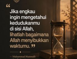Jika Engkau Ingin Mengetahui Kedudukanmu Di Sisi Allah