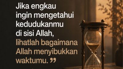 Jika Engkau Ingin Mengetahui Kedudukanmu Di Sisi Allah