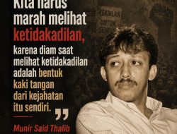 Kita Harus Marah Melihat Ketidakadilan