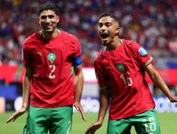 Sempat Dua Kali Tertinggal, Maroko Ngamuk Sikat Haiti demi Tiket 32 Besar