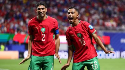 Sempat Dua Kali Tertinggal, Maroko Ngamuk Sikat Haiti demi Tiket 32 Besar