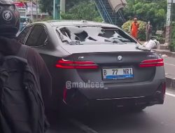 Sempat Diamuk Massa Usai Tabrak Ojol, Kasus Mobil Listrik BMW B 77 NRI Berakhir Damai