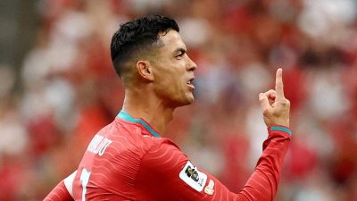 Sempat Mandul di Laga Perdana, Cristiano Ronaldo Langsung Menggila Lawan Uzbekistan