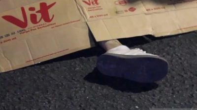 Pemotor Wanita Tewas Terlindas Truk Kontainer di Cengkareng Jakbar