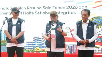 Pramono Anung Resmikan Wajah Baru Jalan Rasuna Said