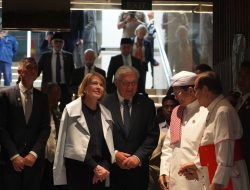 Momen Presiden Jerman Pukul Bedug Istiqlal hingga Takjub Dengar Perpaduan Lonceng Katedral