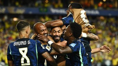 Haiti Jadi Bulan-bulanan, Vinicius Jr Genapi Keunggulan Telak Brasil Jelang Turun Minum