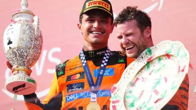 Pembalap McLaren Lando Norris Juara Formula 1 GP Hungaria 2026