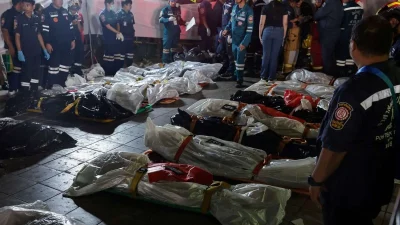 Horor Kebakaran Pub di Bangkok: Api Mengamuk Tengah Malam, 27 Orang Tewas!