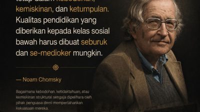 Jaga Agar Masyarakat Tetap Dalam Kebodohan, Kemiskinan Dan Ketumpulan