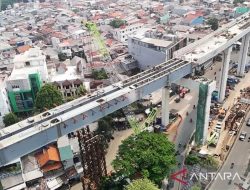 LRT Jakarta Fase 1B Rute Velodrome-Manggarai Tersambung 100 Persen