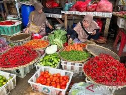 Harga Cabai Rawit Rp59.850/kg, Telur Ayam Rp28.950/kg per Sabtu Pagi