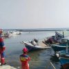 Gulkarmat Evakuasi Kapal Karam di Perairan Pulau Pari