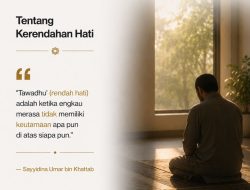 Tentang Kerendahan Hati