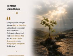 Tentang Ujian Hidup