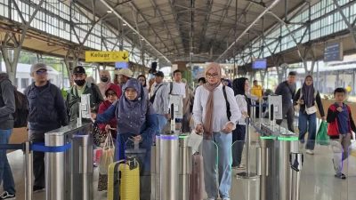 1,68 Juta Penumpang Kereta Manfaatkan “Face Recognition Board Gate”