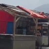 Momen Baling-baling Helikopter Sapu Kios Pedagang KBB Hingga Hancur, Polisi Buka Suara