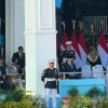 Momen Jokowi hingga Jusuf Kalla Hadiri Upacara Hari Bhayangkara ke-80 di Cikeas