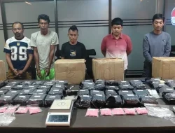 Disergap di Riau hingga Palembang, Bareskrim Ringkus 6 Kurir Narkoba Jaringan Bos Aeng