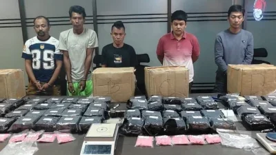 Disergap di Riau hingga Palembang, Bareskrim Ringkus 6 Kurir Narkoba Jaringan Bos Aeng